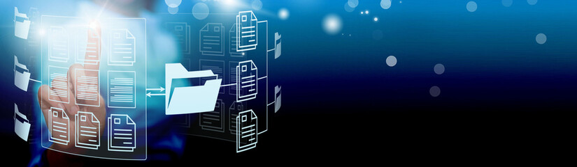  Online documentation database;  document management system DMS concept.  FTP (File Transfer...