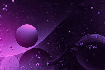 abstract purple liquid, surreal space background