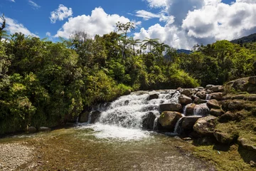 Fototapeten Waterfall in Ecuador © Galyna Andrushko