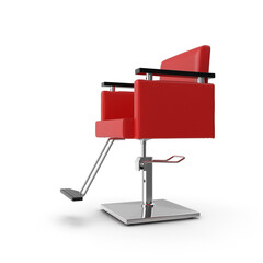 Beauty Salon Chair Red