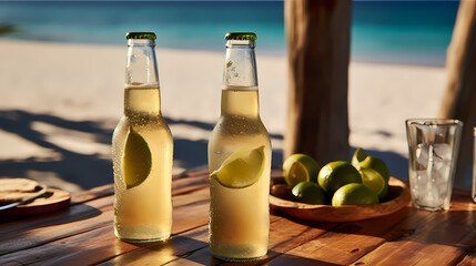 Obraz premium Fresh cold beer