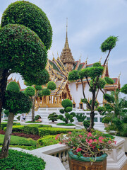 Palace building in Grand Palace Bangkok, Thailand