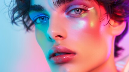 a coverphoto for a beauty magazine