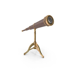 Vintage Telescope PNG