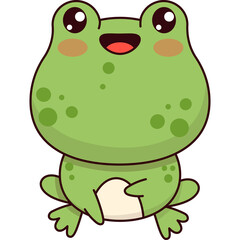 Cute frog