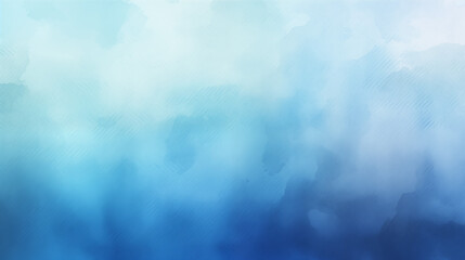 Blue Abstract Watercolor Gradient with Wave Patterns