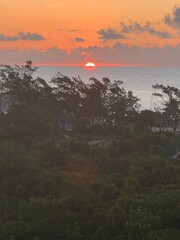 sunset over the sea © Daniel