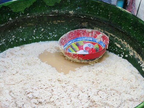 traditional mexican corn drink tejate