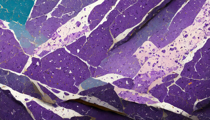 Wall background with terrazzo texture and pattern