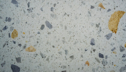 Wall background with terrazzo texture and pattern