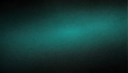 green cyan turquoise beige grainy noisy gradient on pure black background. generative AI - obrazy, fototapety, plakaty