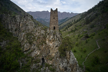 Temple on the top of the mountain