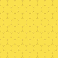 abstract illustration of yellow geometric figure