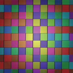 abstract colorful blocks illustration