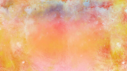 Colorful watercolor grunge texture. Background with space