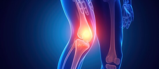 procedure puncture training knee for aspiration - obrazy, fototapety, plakaty