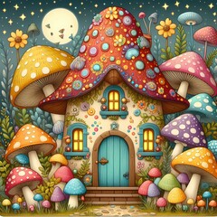 Vibrant Mushroom Houses for Toddlers: Explore the Magic