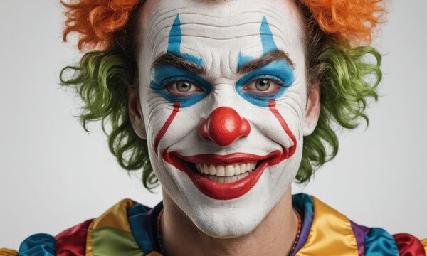 Giggles Galore: Cute Clown Celebrates April Fools Day with Playful Pranks and Endless Laughter