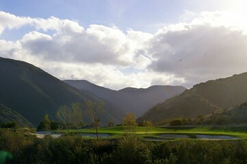 Scenic golf course at Eagle Glen Golf Club