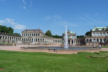 Obraz premium Dresdner Zwinger in Dresden