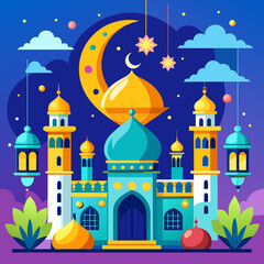 Beautiful Eid ul Fitar Vector Images  