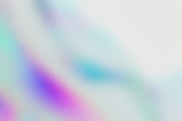 White Holographic Noise Background
