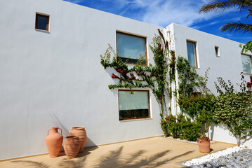 Villa at modern luxury hotel, Crete, Greece - 741025735