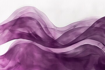 Abstract watercolor paint background dark Mauve gradient color with fluid curve lines texture
