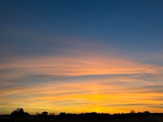Landscape Painterly Sunset