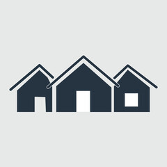 Home button set. Home button. House Icons Set. Vector illustration. Eps file 467.