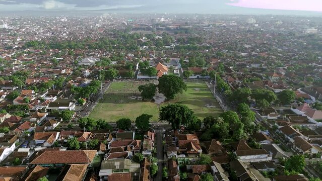 Alun-alun Selatan or Alun-alun Kidul is a landmark in the form of a field that cannot be separated from the Yogyakarta Palace