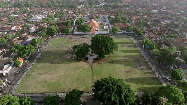 Alun-alun Selatan or Alun-alun Kidul is a landmark in the form of a field that cannot be separated from the Yogyakarta Palace