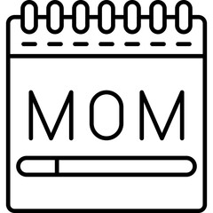 Fototapeta premium Mothers Day Icon