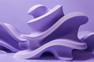 Abstract purple shapes background. Abstraction