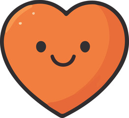 Fototapeta premium A cheerful character with a friendly smile, acting as a delightful mascot with happiness themes.