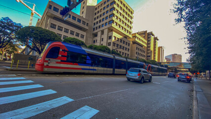 metro in Houston City, Texas, USA