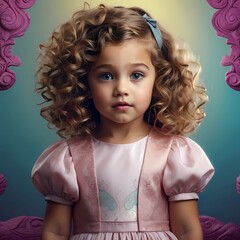 Meet the Charm: Gorgeous Little Curly Girl Imagery