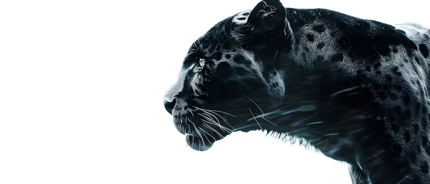 Beautiful Black Panther Head Photo