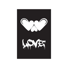 love logo template, unique, beautiful, attractive and simple