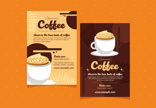 Brown Coffee Poster