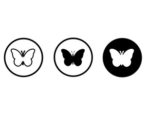 illustration of a utterfly icon