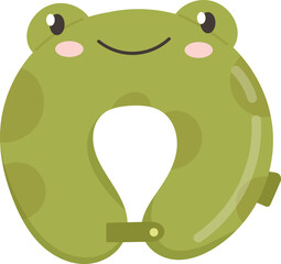 Travel Pillow Frog