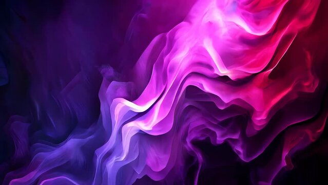 Abstract background. Purple wavy pattern. Digital fractal image.