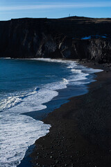 Black beach in Iceland