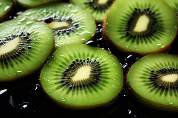 Taste of the Tropics A Burst of Sweet and Tart Kiwi Flavor Sun Kissed Slices Indulge in the Refreshing Goodness of Kiwi