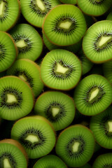 Sun Kissed Slices Indulge in the Refreshing Goodness of Kiwi Green Getaway Escape to Tropical Flavors with Kiwi Slices