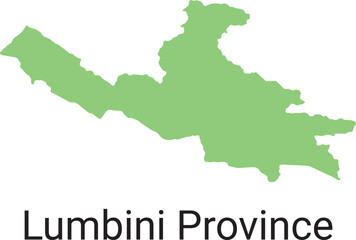 Obraz premium Province of Nepal, Lumbini Province or pradesh.