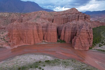 Los Castillos, quebrada de las conchas. Cafayate, Salta. Argentina