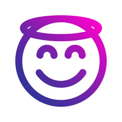 angel gradient icon