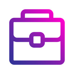 briefcase gradient icon